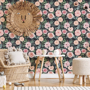 Romantic Florals Wallpaper