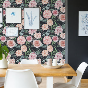 Romantic Florals Wallpaper