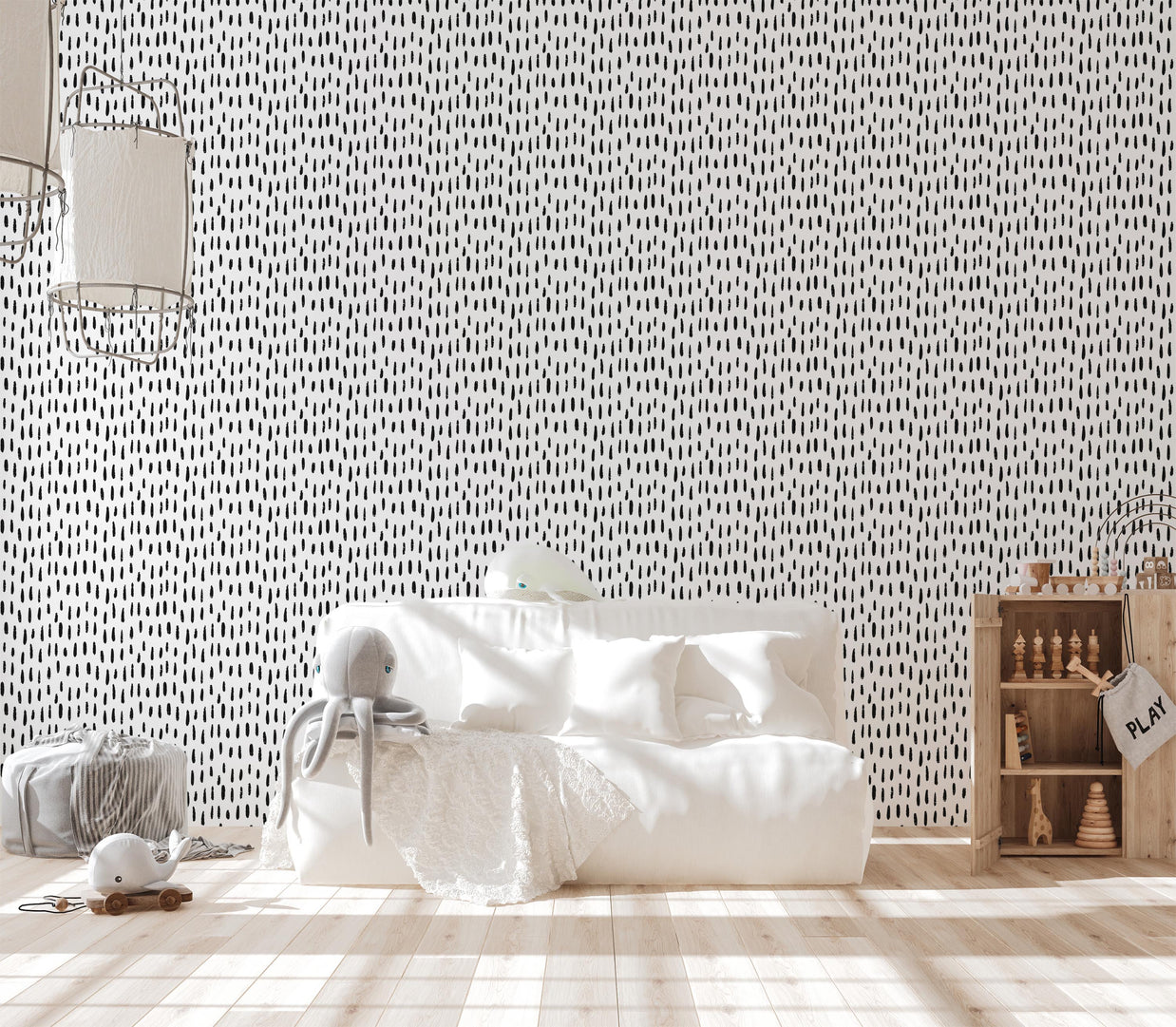 Whimsical Speckles Wallpaper