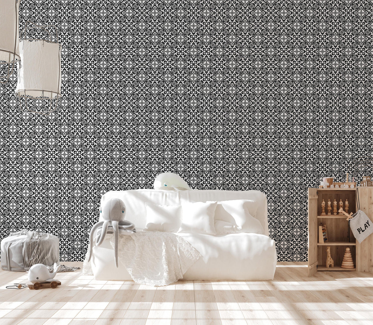 Moroccan Geometric Wallpaper