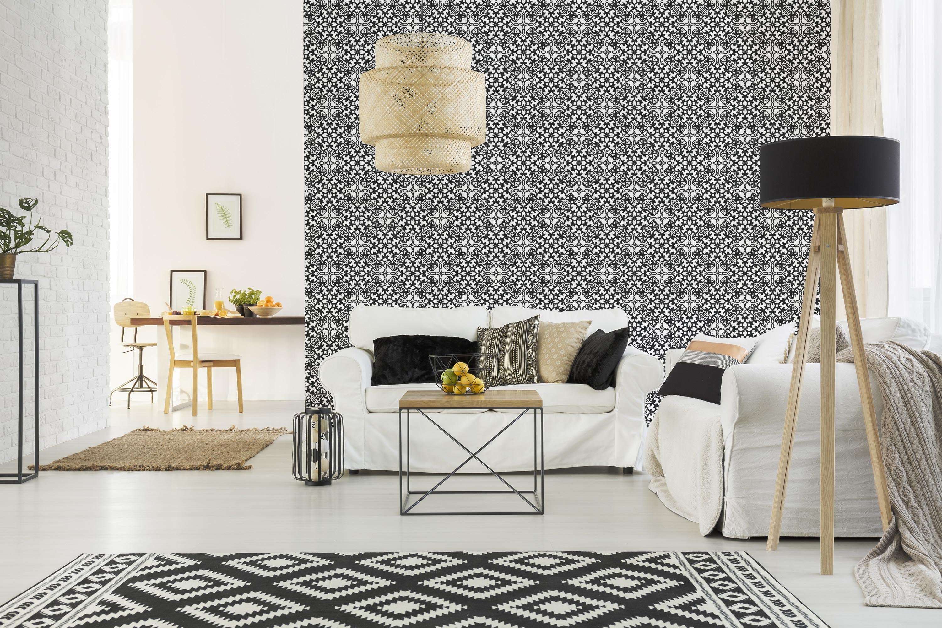 Moroccan Geometric Wallpaper