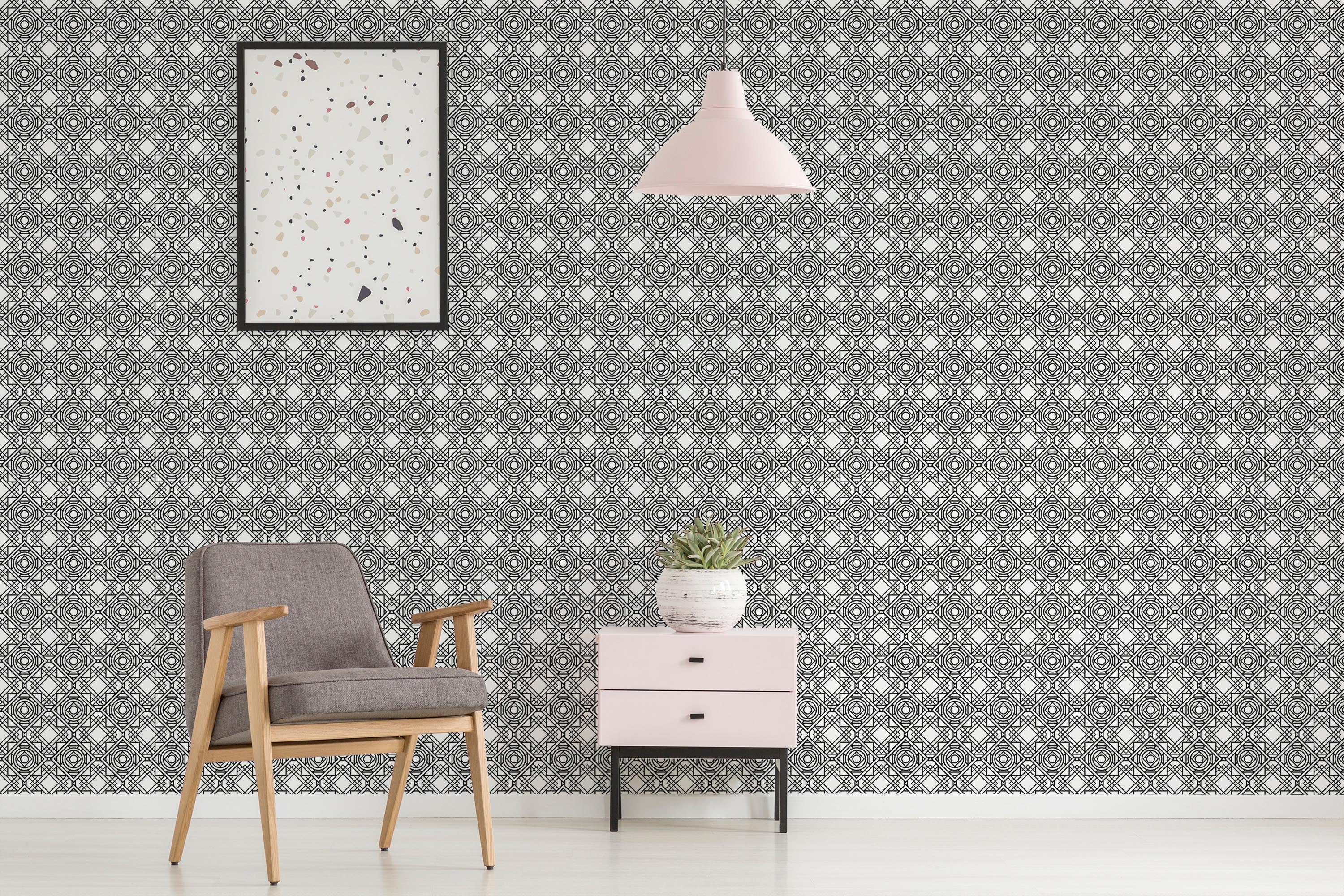 Modernist Deco Wallpaper