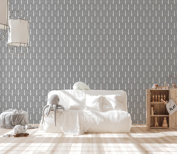 Vintage Jazz Age Wallpaper