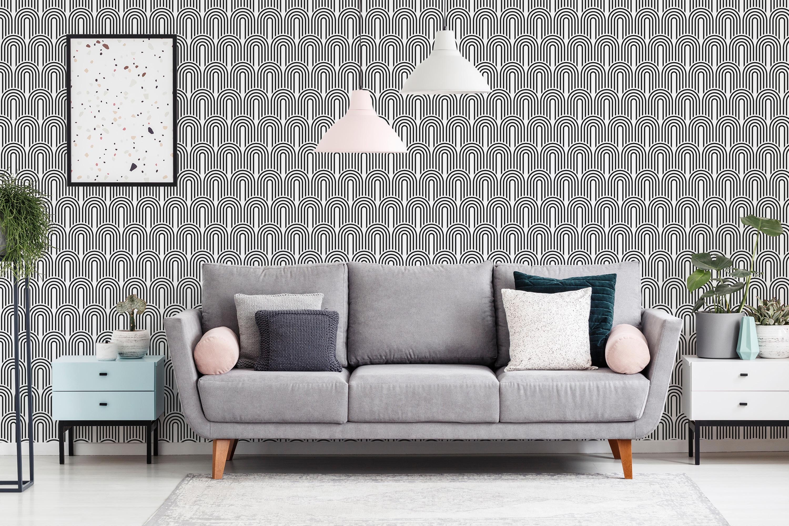 Vintage Jazz Age Wallpaper