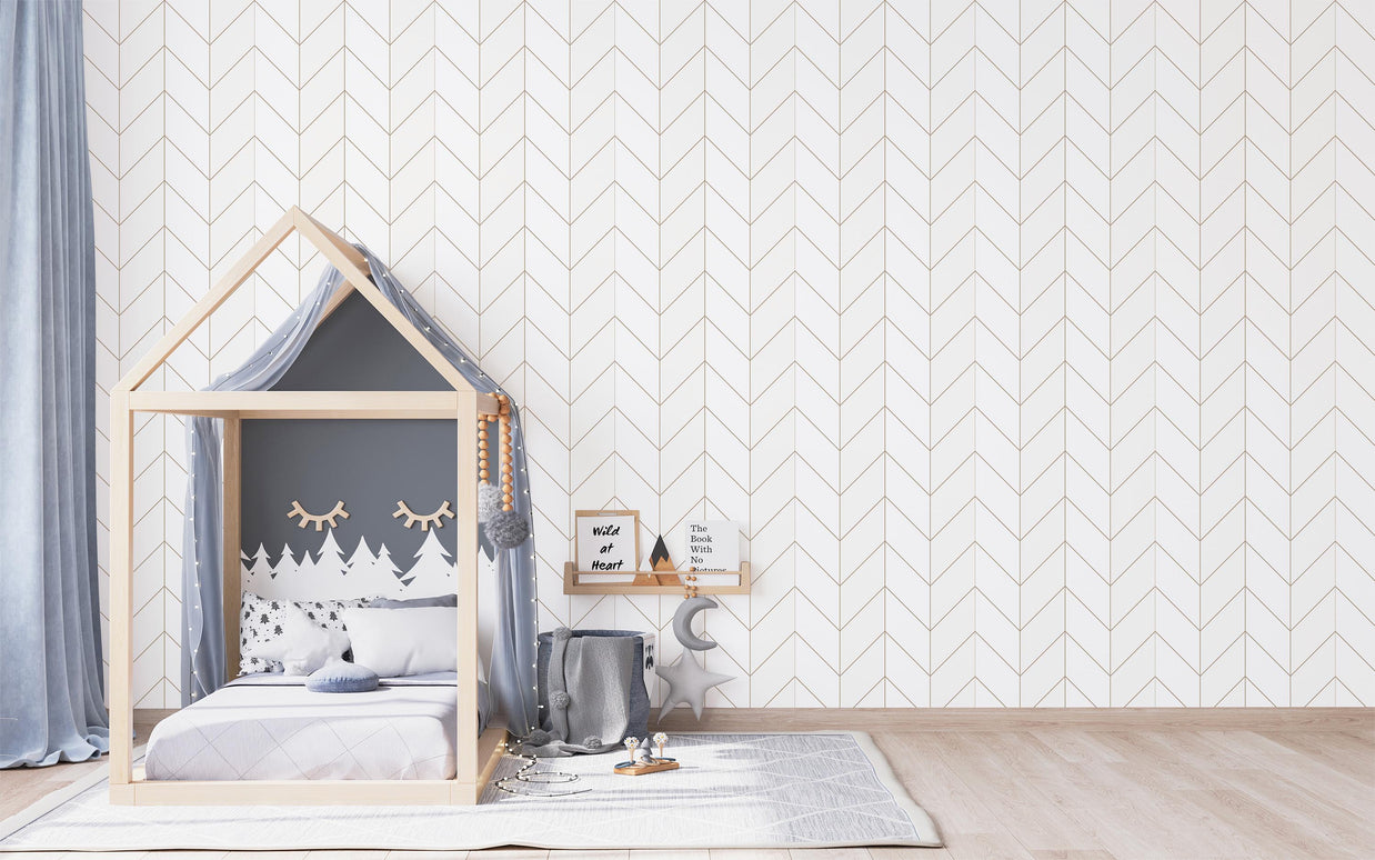 Zigzag Pattern Wallpaper