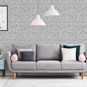 Modern Circular Pattern Wallpaper