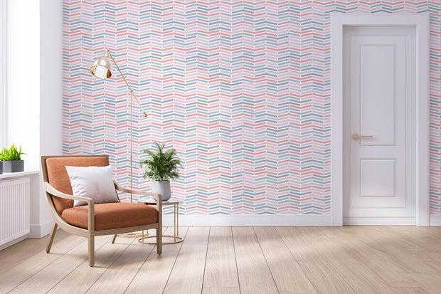 Soft Chevron Wallpaper