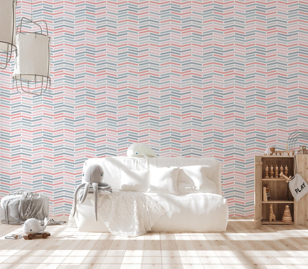 Soft Chevron Wallpaper