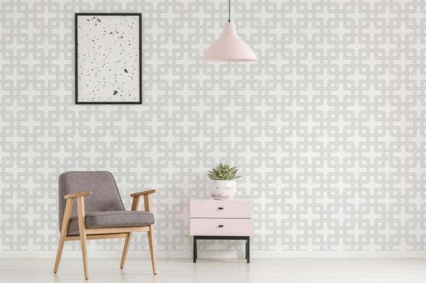 Square Geometric Wallpaper