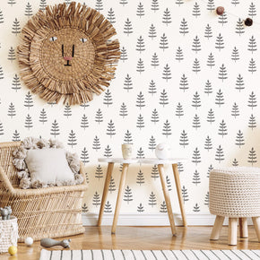 Modernist Fir Tree Wallpaper