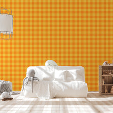 Bright Vichy Check Wallpaper