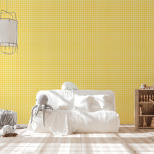 Sunshine Vichy Check Wallpaper