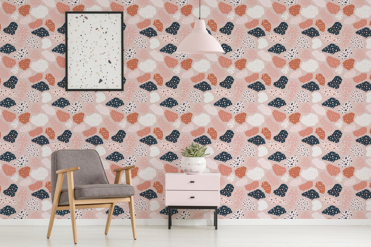 Sweet Dreams Terrazzo Wallpaper