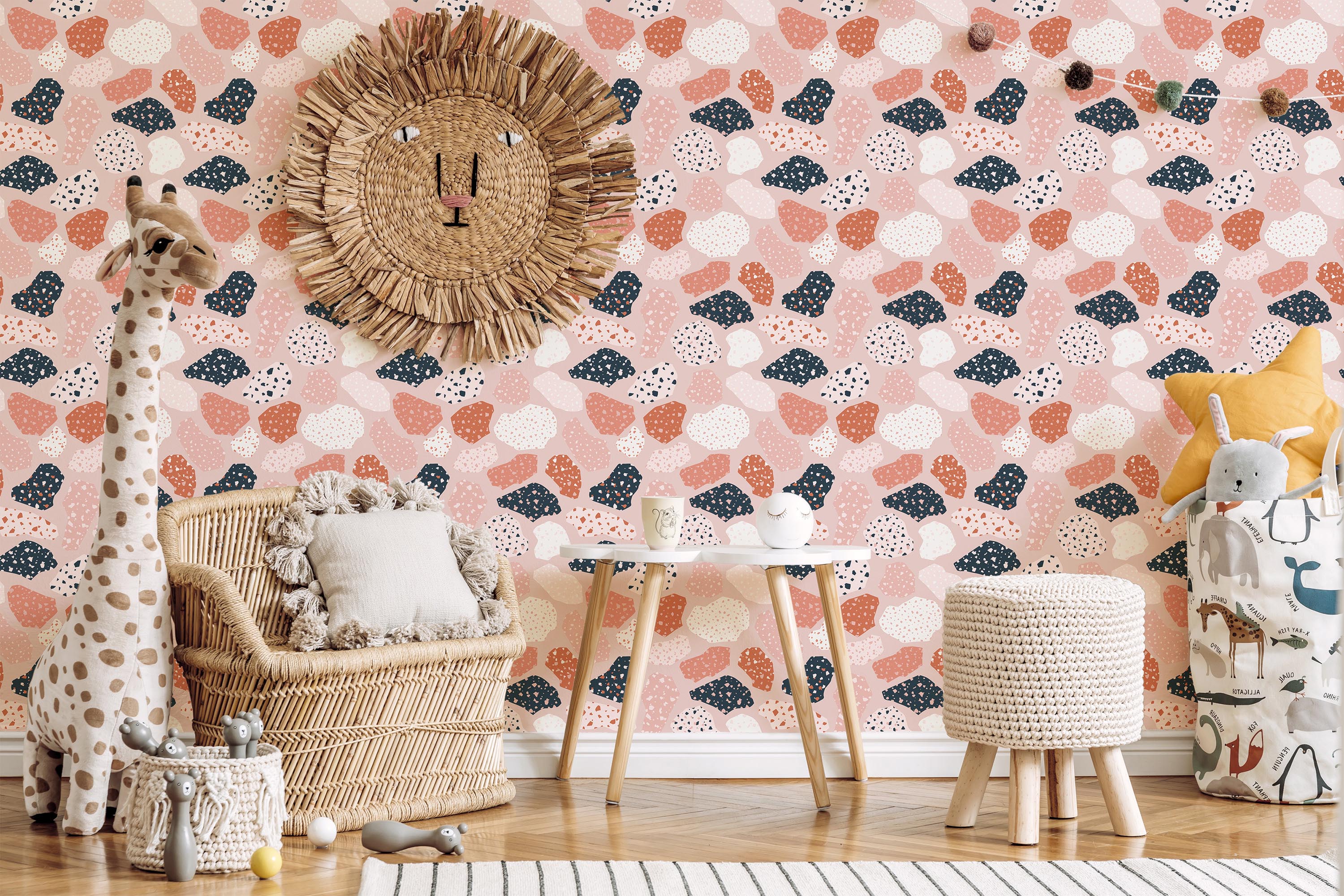 Sweet Dreams Terrazzo Wallpaper