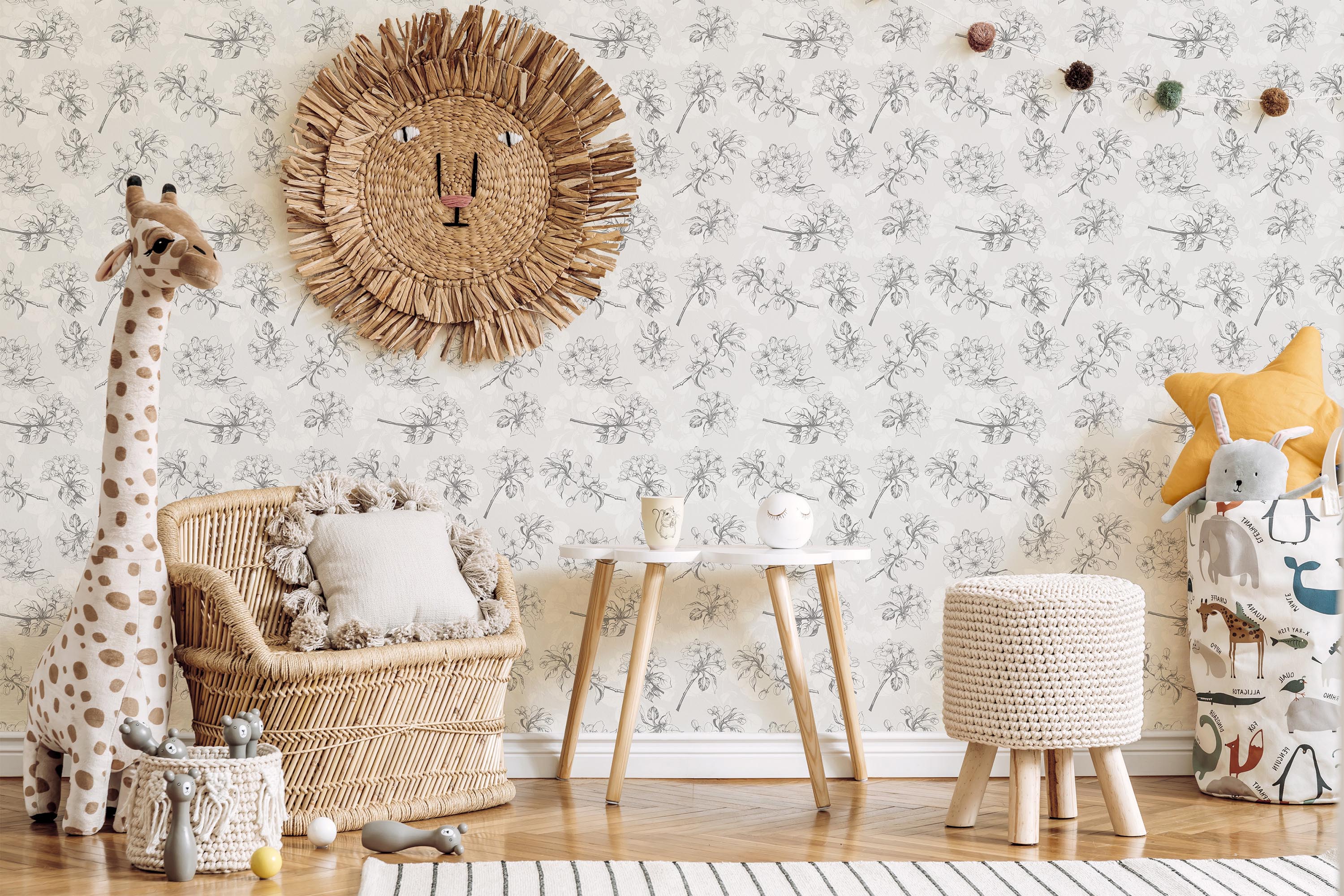 Whimsical Nursery Wallpaper