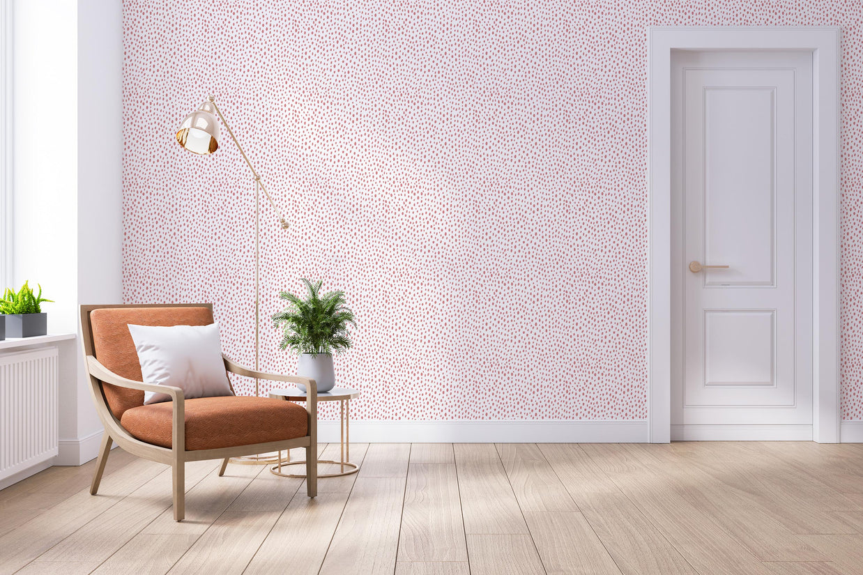 Rose Dotted Wallpaper