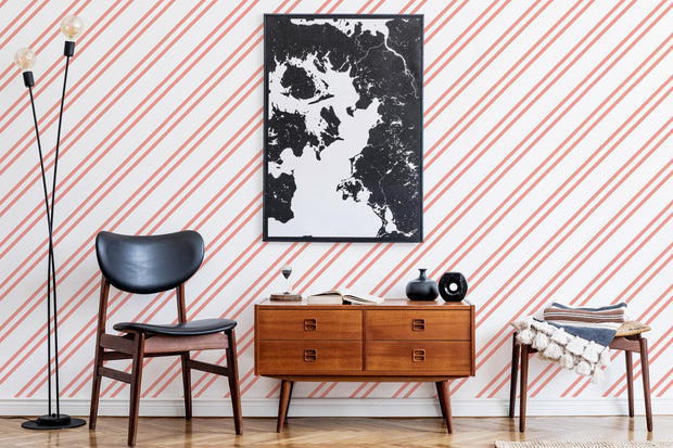 Nautical Linear Wallpaper