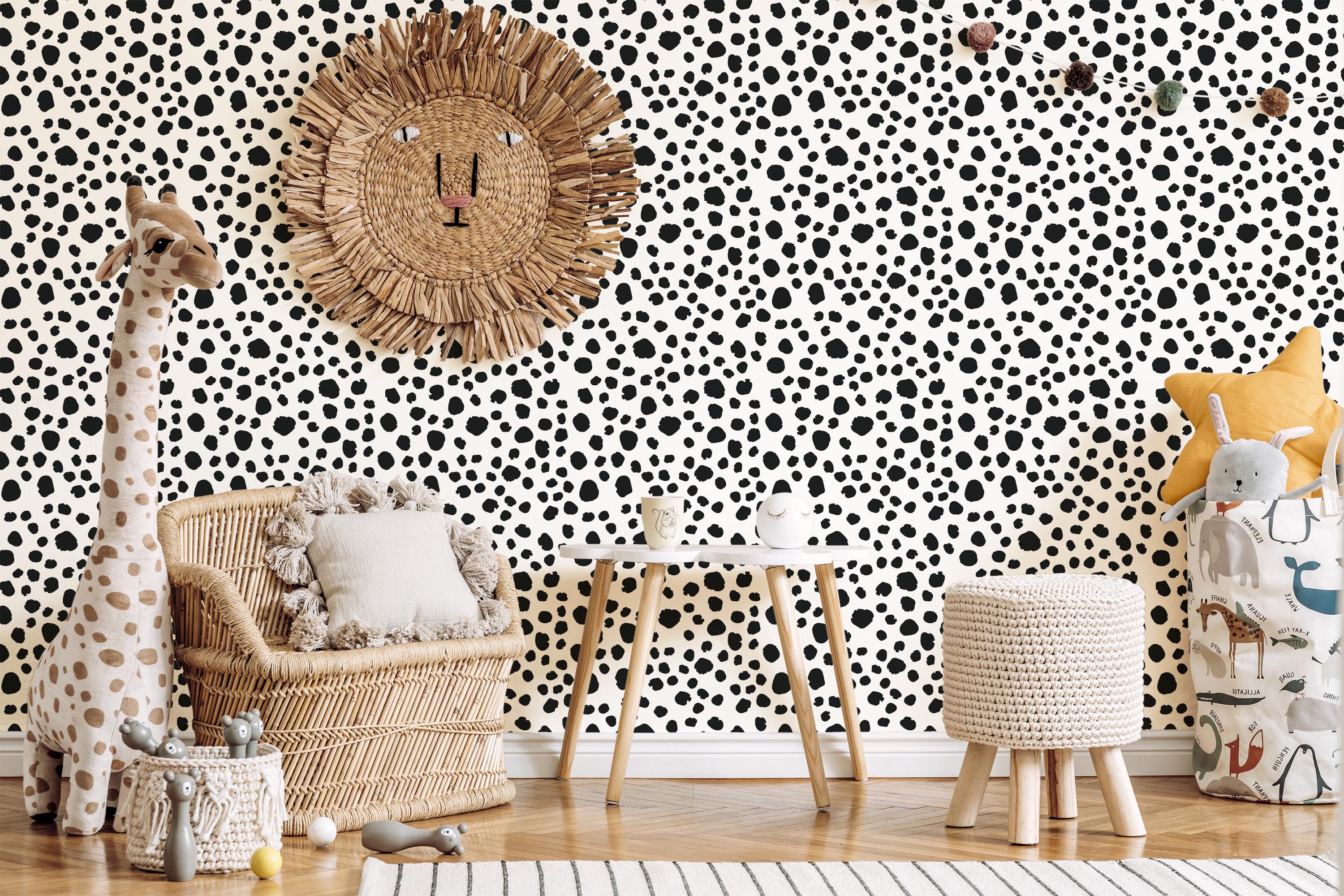 Animal Print Fur Wallpaper