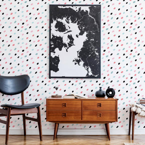 Playful Multicolor Spots Wallpaper