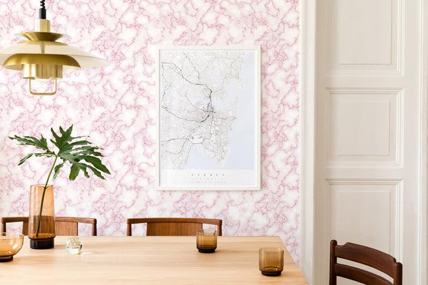 Blush Quartz Marble Wallpaper