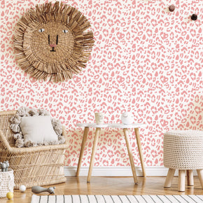 Blush Cheetah Print Wallpaper