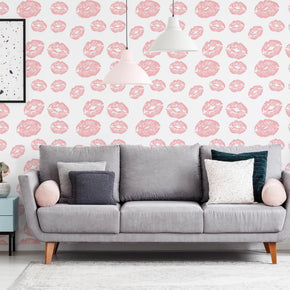 Kisses Of Pink Wallpaper